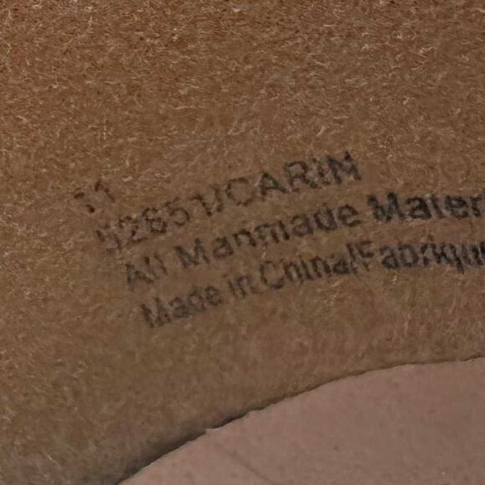 Maurices Wedge Ankle Boots Women's Size 11 Tan Fa… - image 12