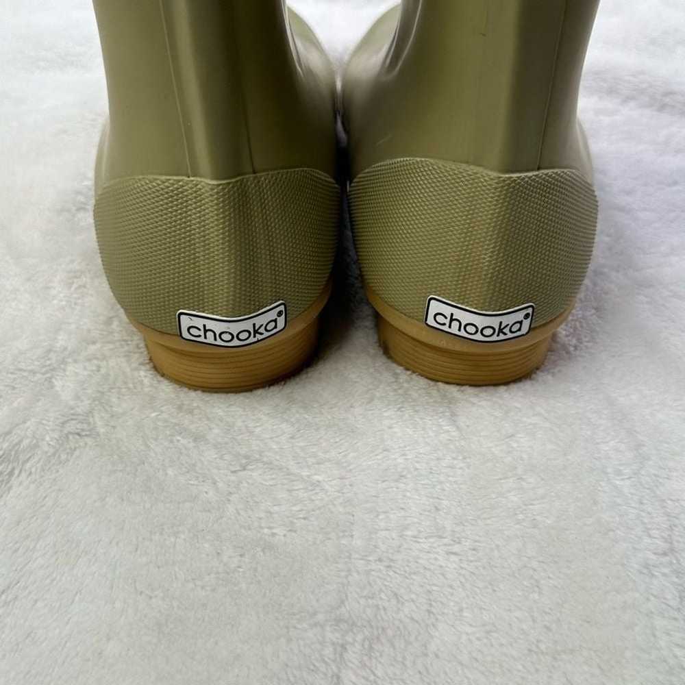 Chooka TIE MID RAIN BOOT - MOSS Size 7 - image 10