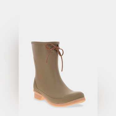 Chooka TIE MID RAIN BOOT - MOSS Size 7 - image 1