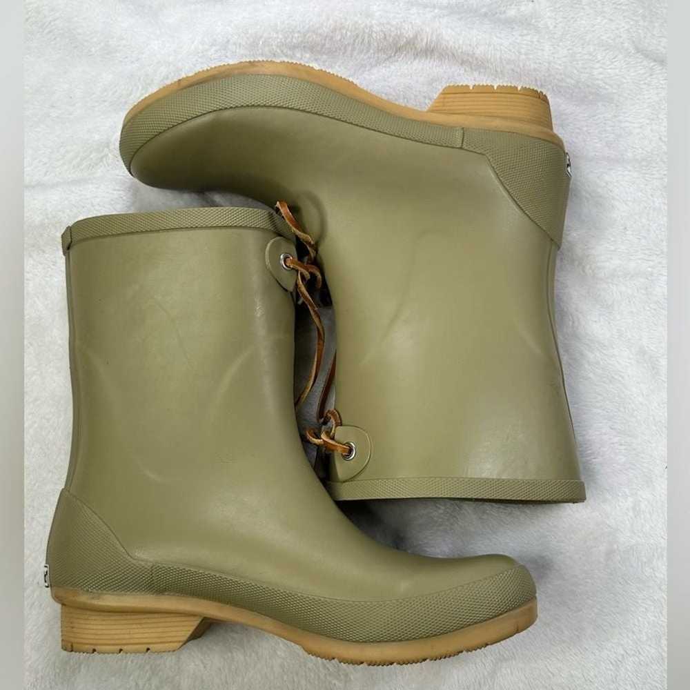 Chooka TIE MID RAIN BOOT - MOSS Size 7 - image 7