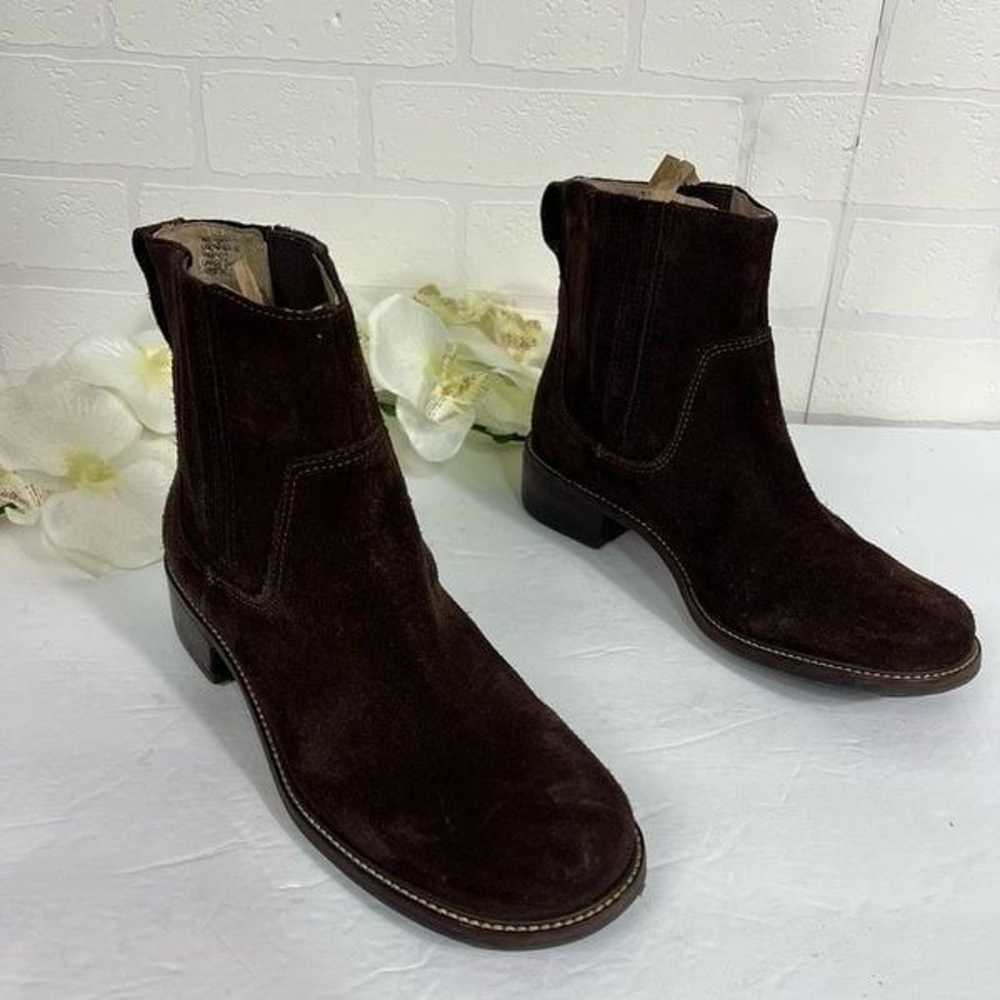 LL Bean Womens boots size 6 Vintage Brown Leather… - image 2