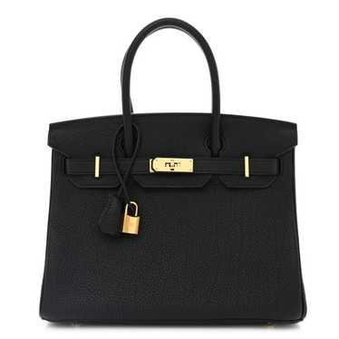 HERMES Togo Birkin 30 Black