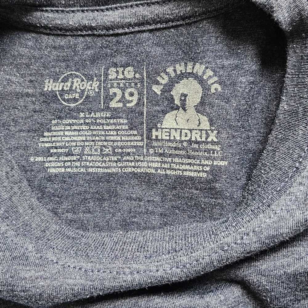 Jimi Hendrix Hard Rock Cleveland Graphic Tee Size… - image 2