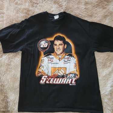 Vintage Tony Stewart 2000 winston cup t shirt XL - image 1