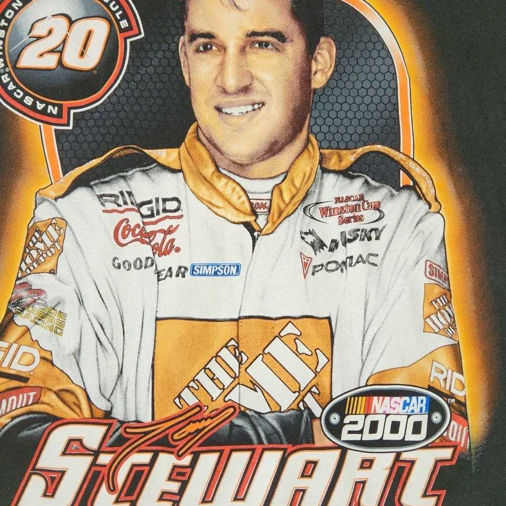 Vintage Tony Stewart 2000 winston cup t shirt XL - image 2