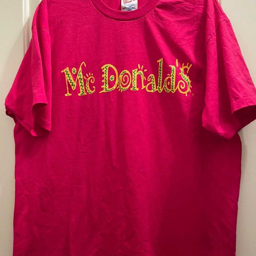 Vintage McDonalds T-shirt - image 1