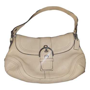 Coach Signature Sufflette leather handbag