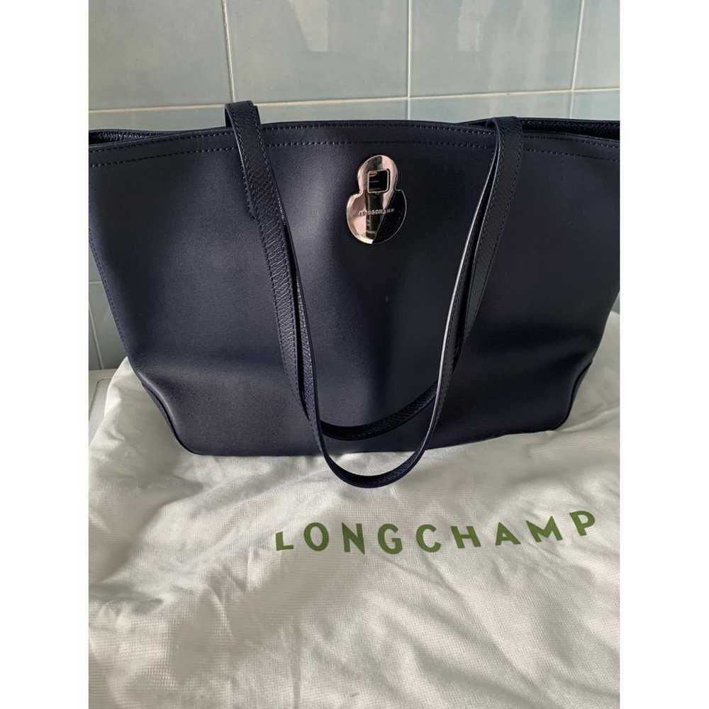 Longchamp Cavalcade leather handbag - image 5