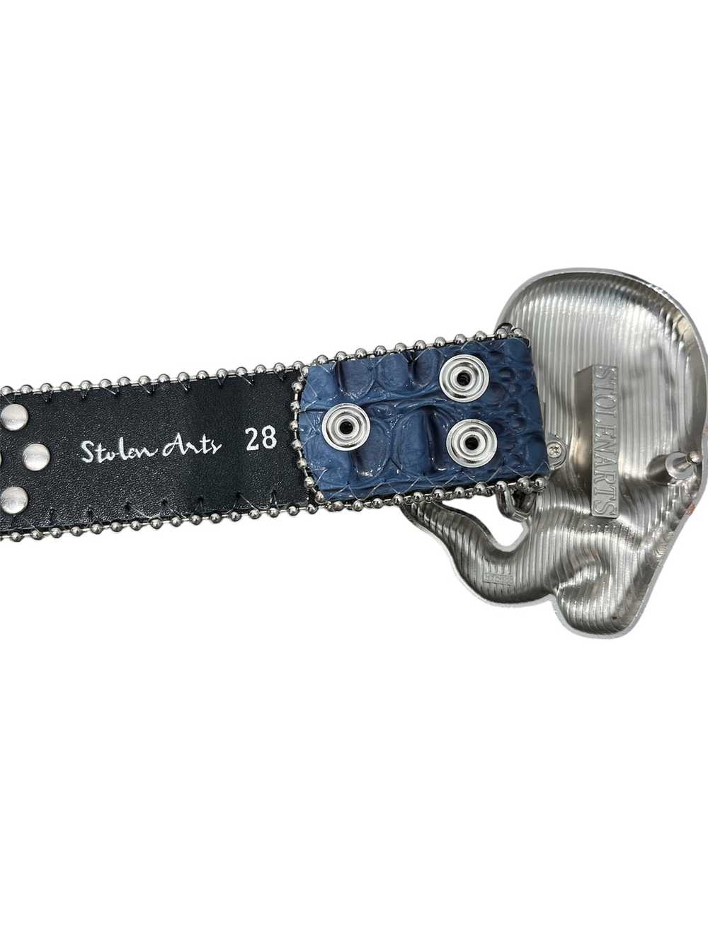 STOLENARTS/Belt/Leather/BLK/VENOM - image 3