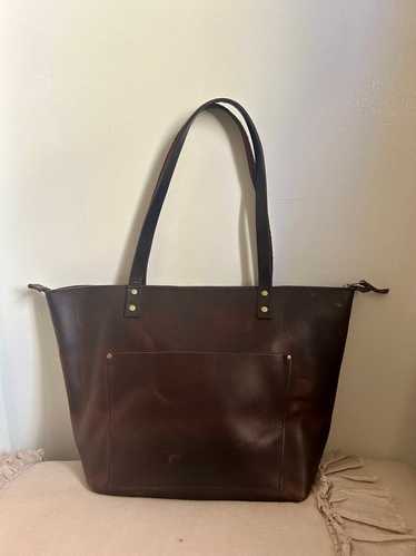 Portland Leather Goods Leather tote bag | Used,…