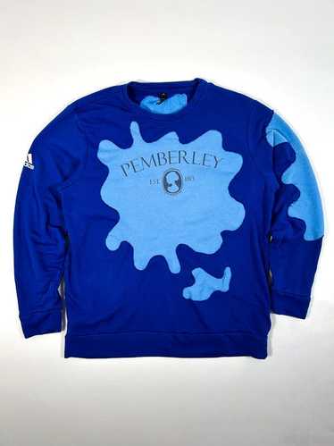 Adidas Custom Adidas Blue Pemberly Sweatshirt - image 1