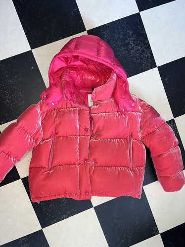 Moncler Moncler Caille Giubbotto Down Velvet Jacke