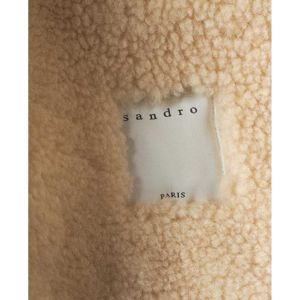 Sandro Spring Summer 2021 shearling peacoat - image 7