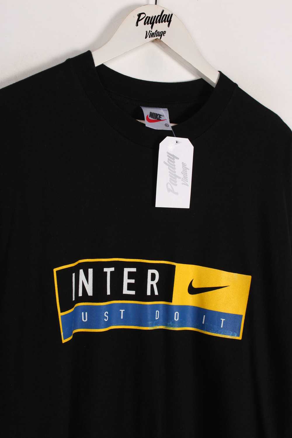 90's Nike Inter Milan T-Shirt XL - image 2