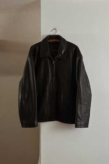 1990's BUTTERY SOFT PEBBLED LEATHER BOMBER