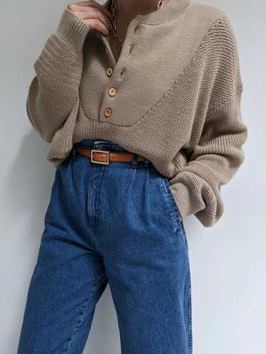 Vintage Dockers Pleated Denim