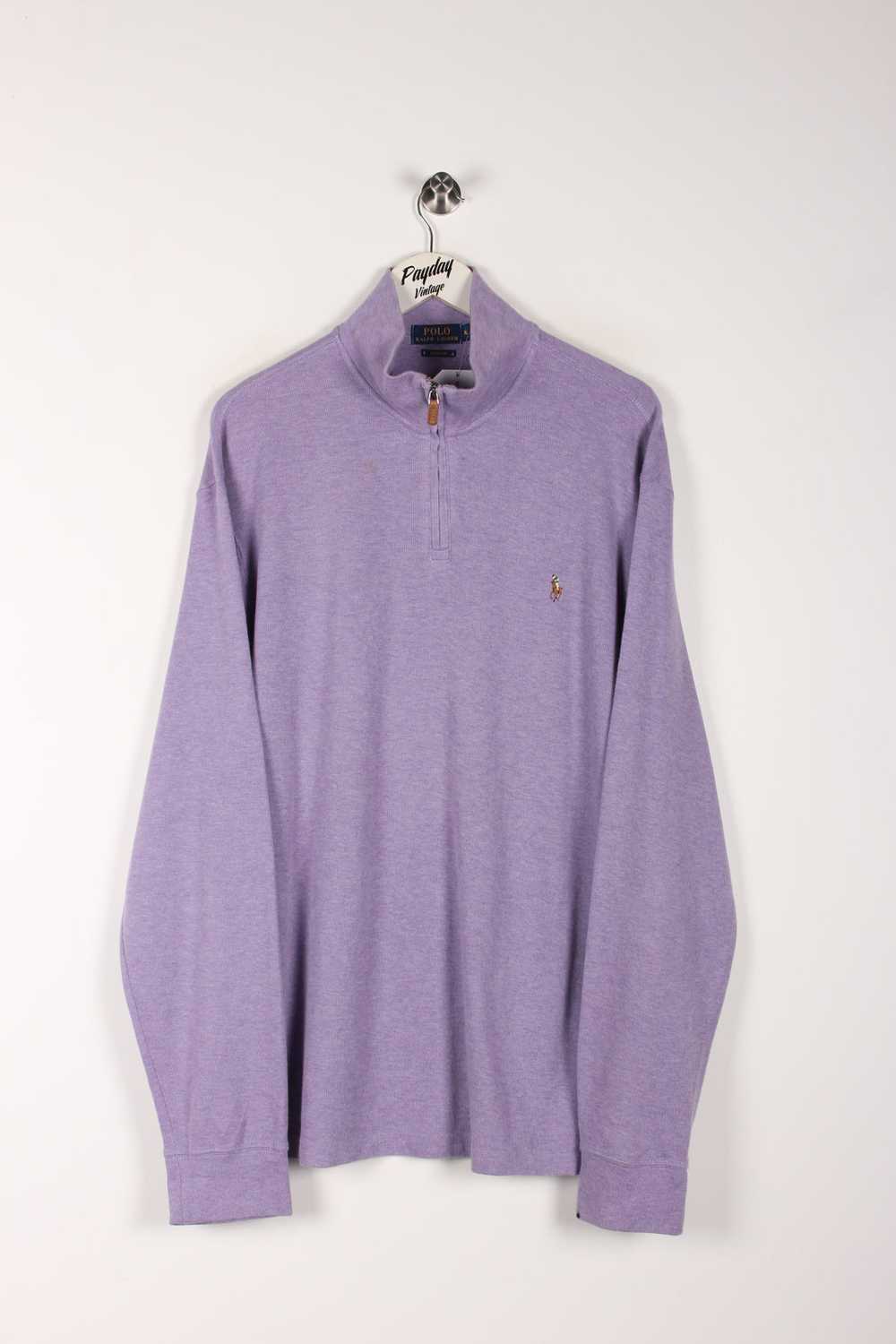 Ralph Lauren 1/4 Zip Sweatshirt XL - image 1