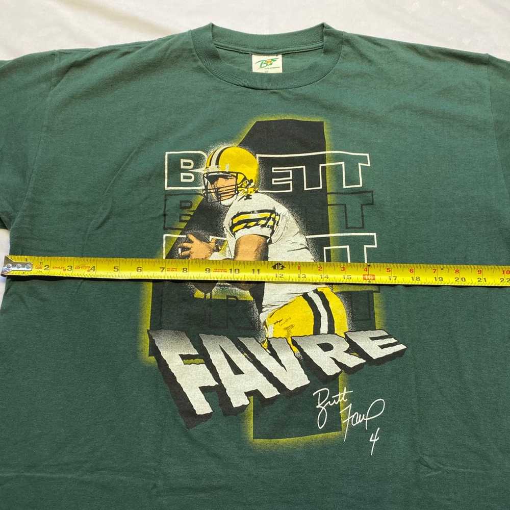 Vintage Brett Favre Graphic T-Shirt Mens XL - image 6