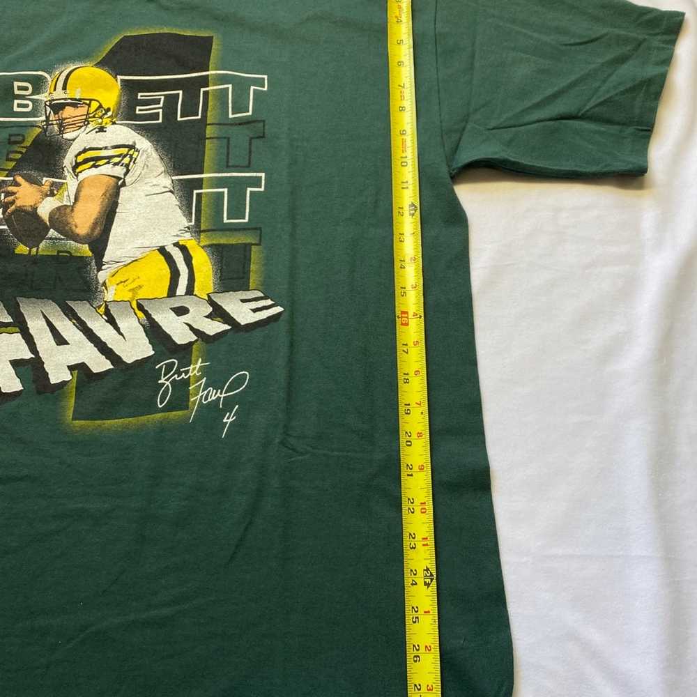 Vintage Brett Favre Graphic T-Shirt Mens XL - image 7