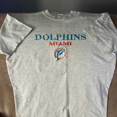 Miami Dolphins  T - Shirt  Vintage  Size XLg - image 1