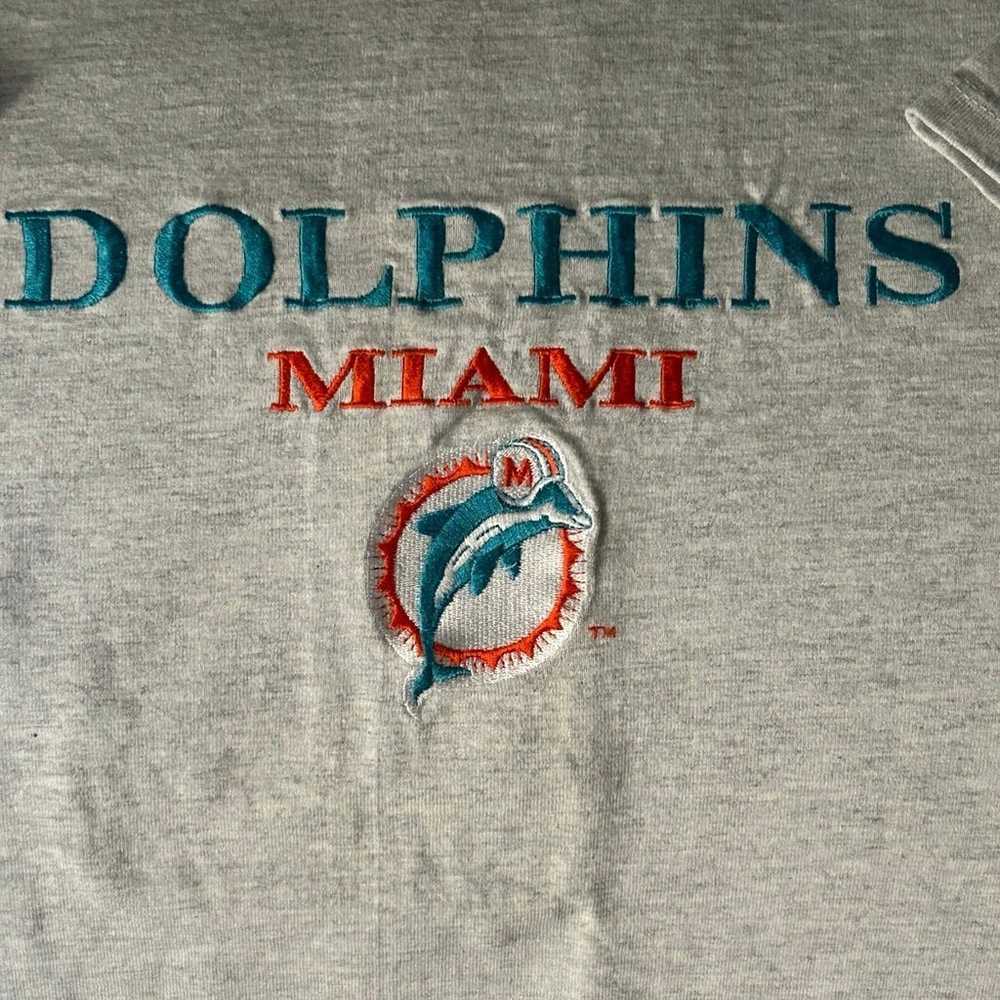 Miami Dolphins  T - Shirt  Vintage  Size XLg - image 2