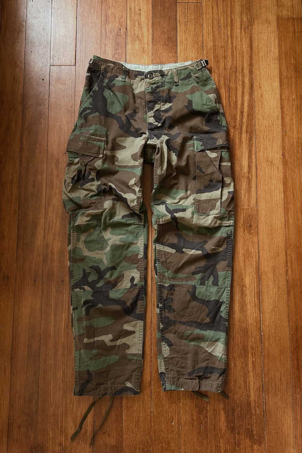 1980's CAMO NAVAL FATIGUES | SIZE 28/29 - image 1