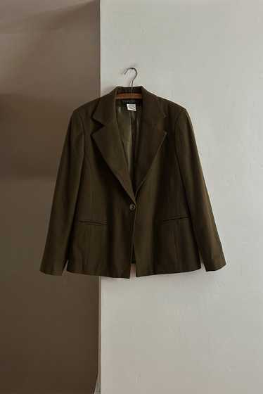 1990's PICKLE WOOL BLAZER - image 1