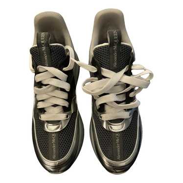 Alexander McQueen Sprint Runner leather high train