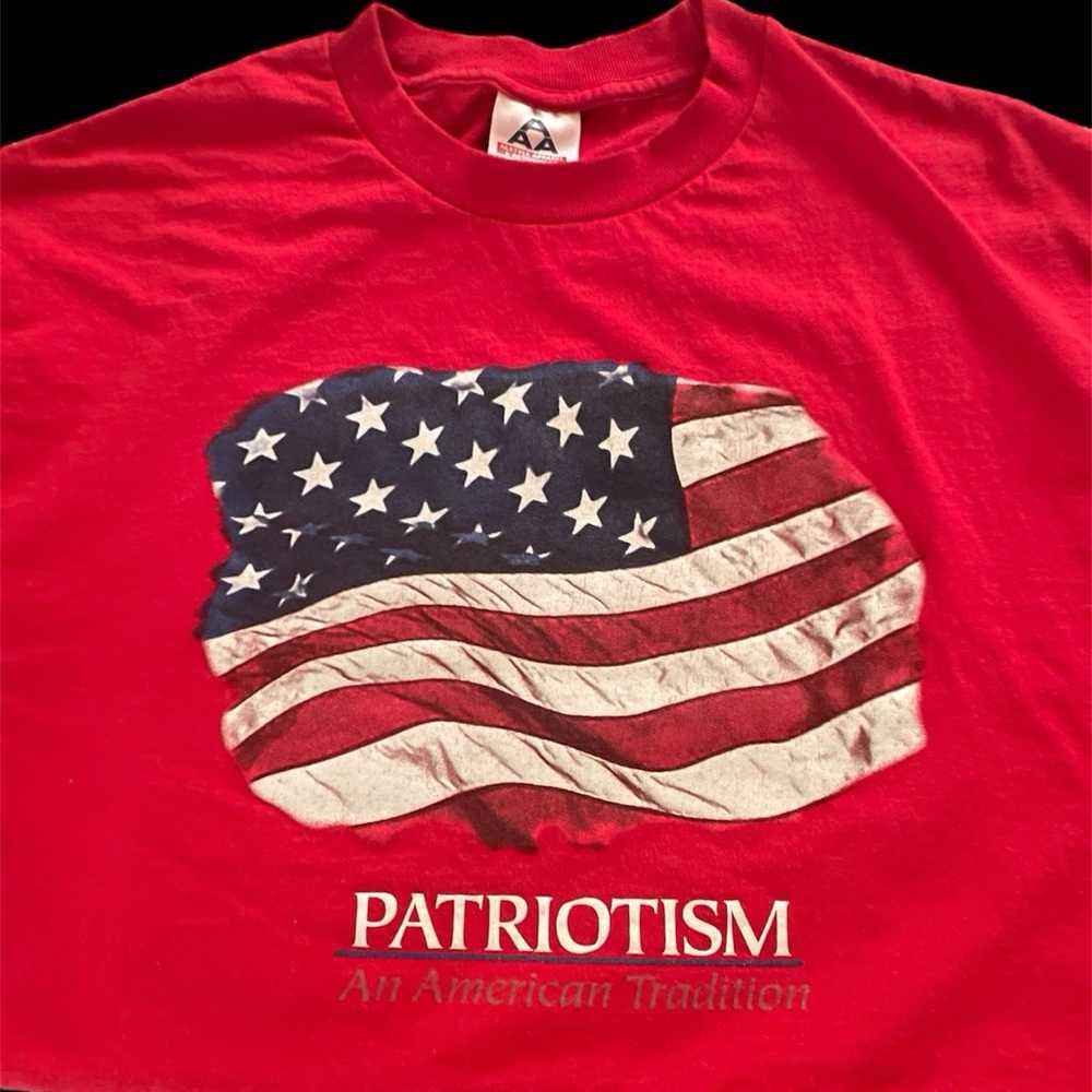 Vintage 90’s Patriotic American Flag T-shirt ! - image 2