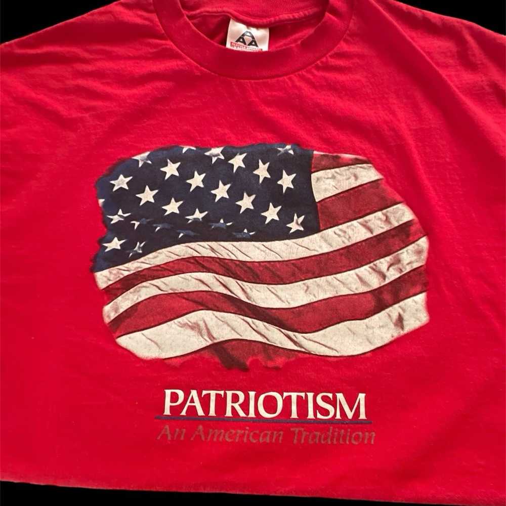 Vintage 90’s Patriotic American Flag T-shirt ! - image 3