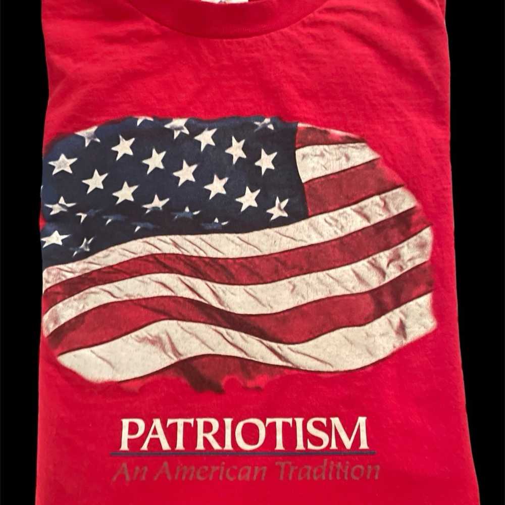 Vintage 90’s Patriotic American Flag T-shirt ! - image 4