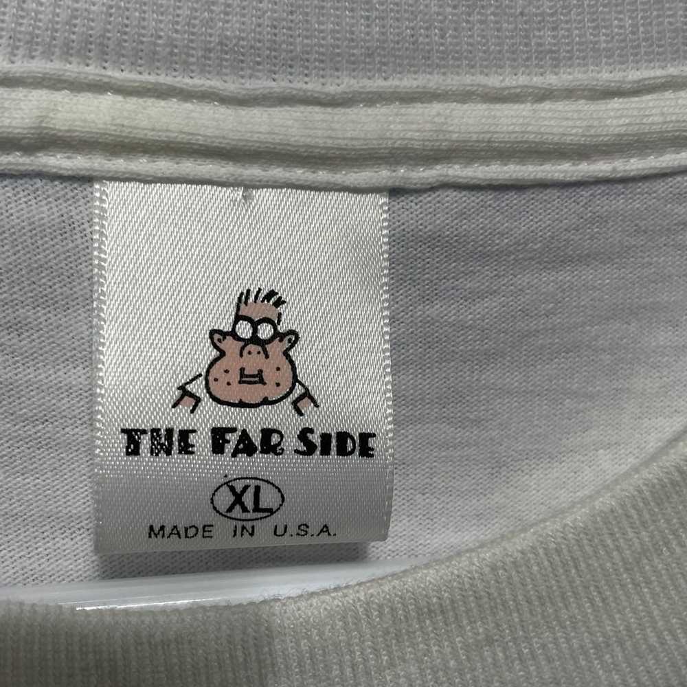 Vintage Far Side Mens XL May i be excused my brai… - image 5