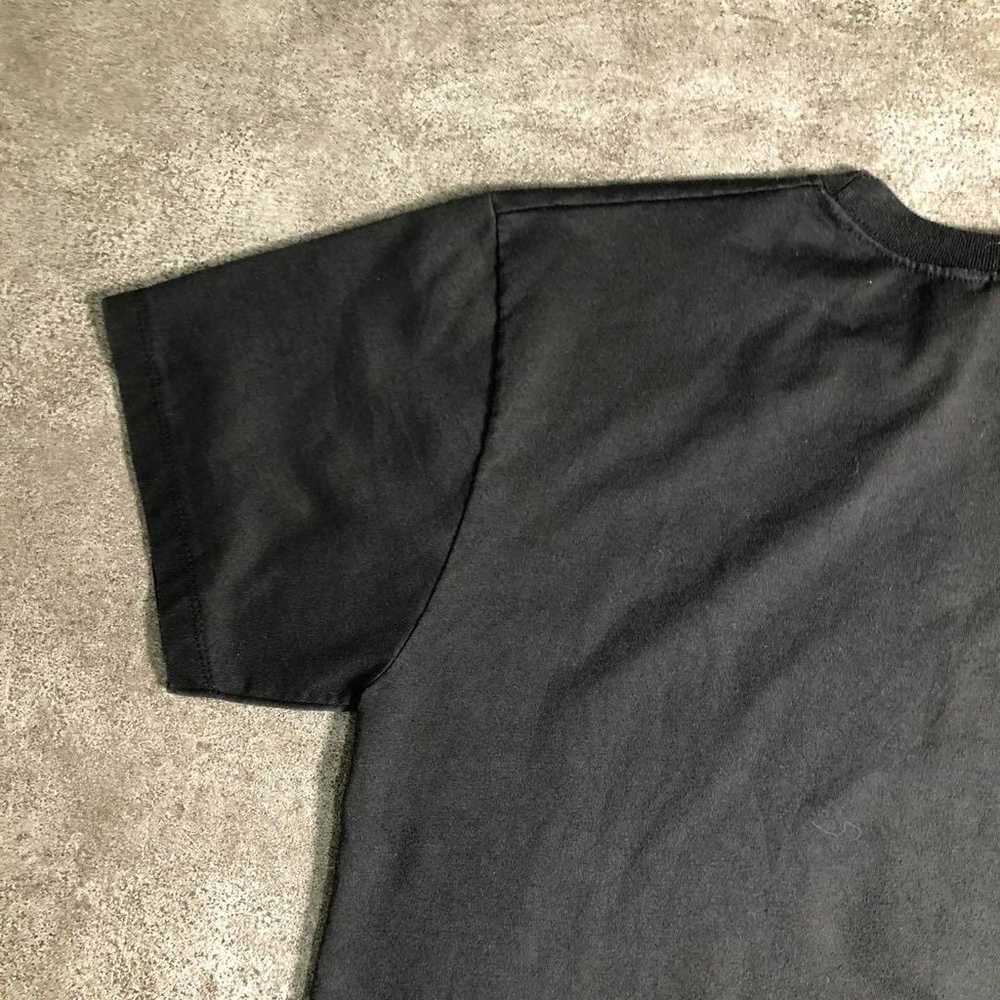 【Vintage】Print T-shirt US Import Black Used ZSM3 - image 11