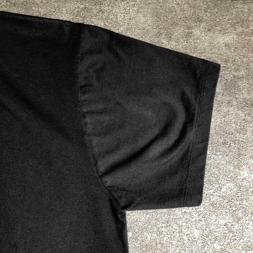 【Vintage】Print T-shirt US Import Black Used ZSM3 - image 5