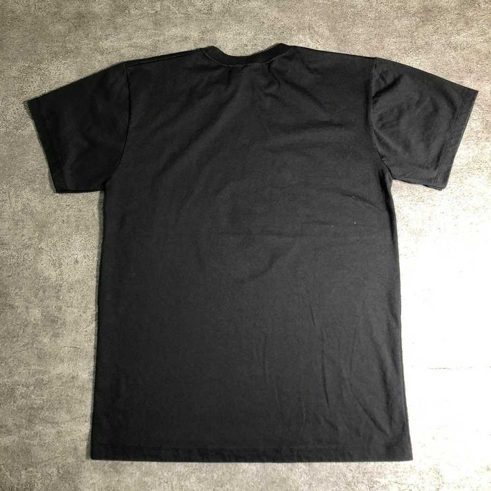 【Vintage】Print T-shirt US Import Black Used ZSM3 - image 9