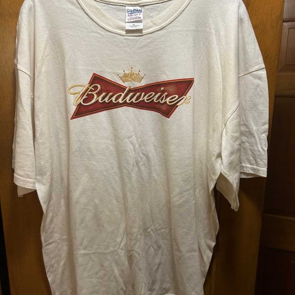 Budweiser vintage logo tee mens XL - image 1