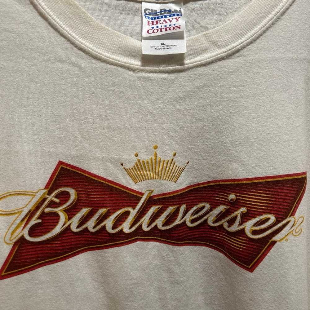 Budweiser vintage logo tee mens XL - image 3