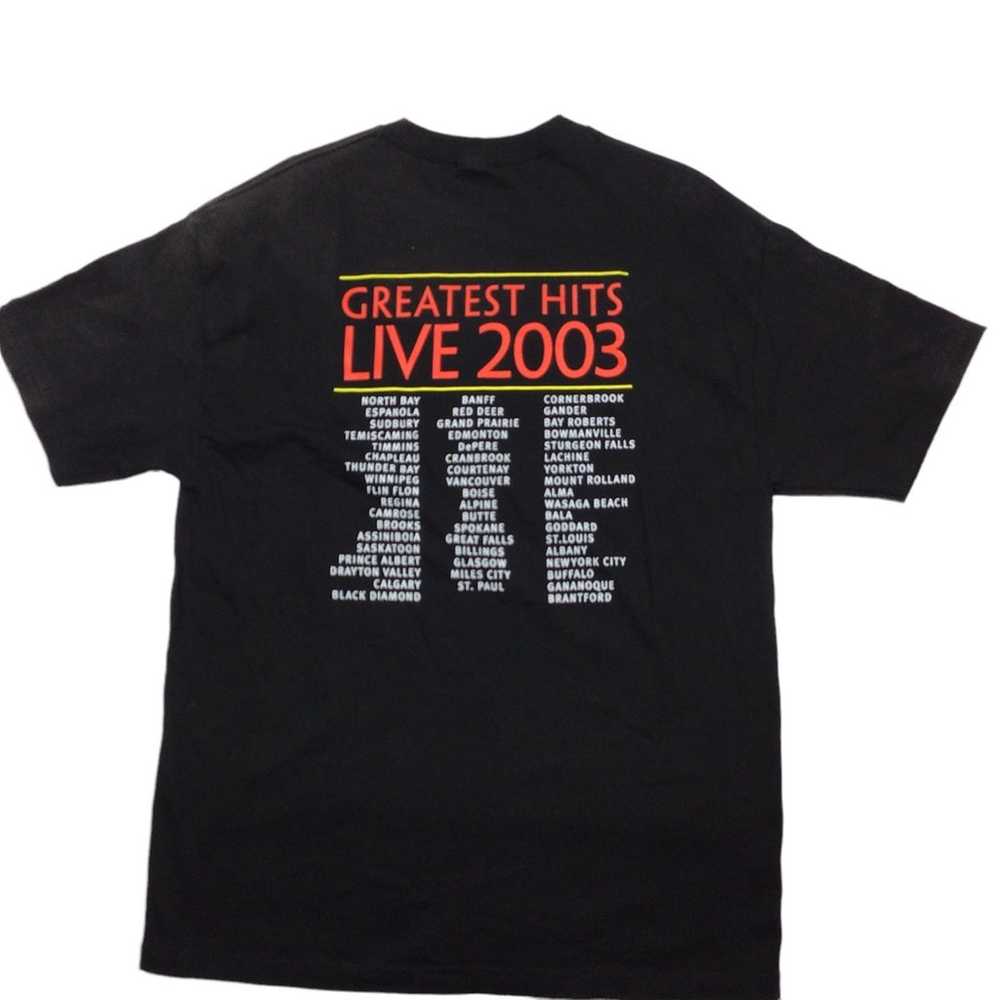 Y2K 2003 April Wine greatest hits tour T-shirt - image 2