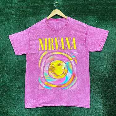 Nirvana 'Nevermind' Mineral Wash T-shirt in Large