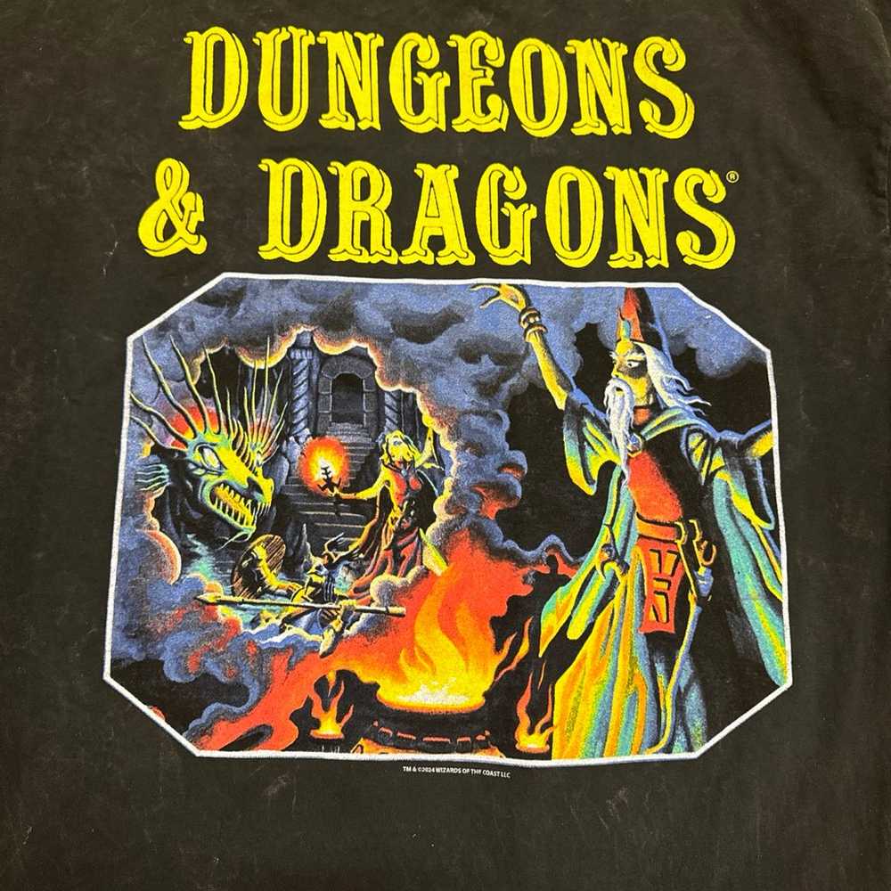 Dungeons And Dragons Retro RPG Fantasy Short Slee… - image 7