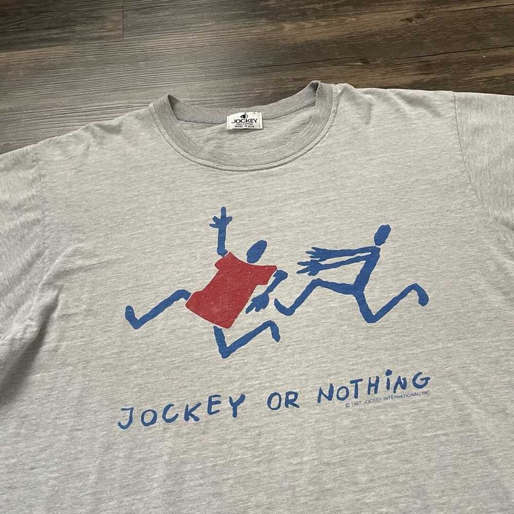 Vintage Jockey T-Shirt Size XL Jockey Or Nothing … - image 3