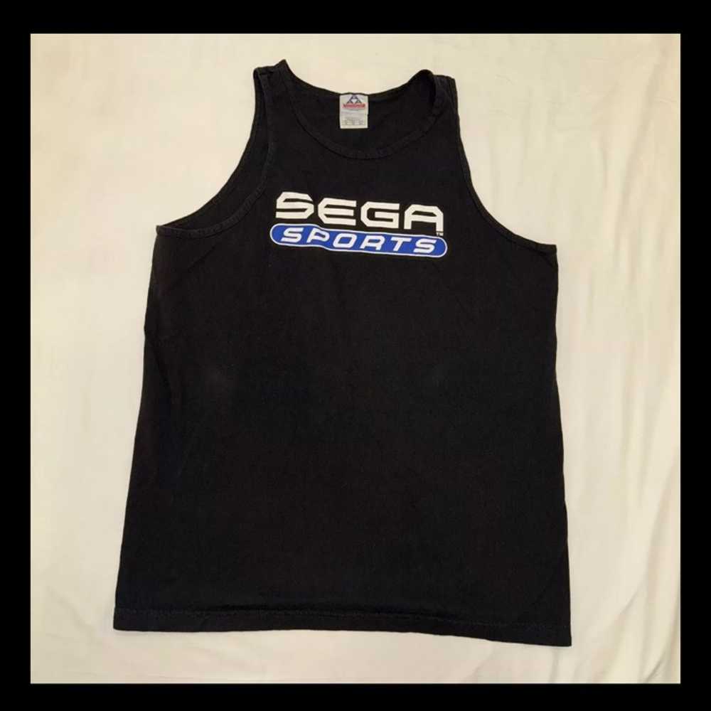 Vintage Vtg Delta Sega Sports Promo Shirt 90s Sin… - image 1