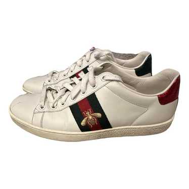 Gucci Ace leather trainers