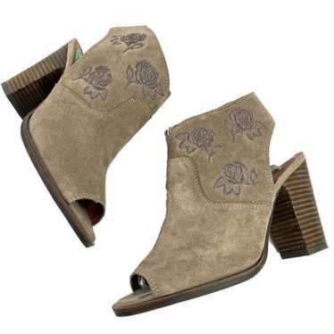 LUCKY BRAND "Listana" Suede Booties