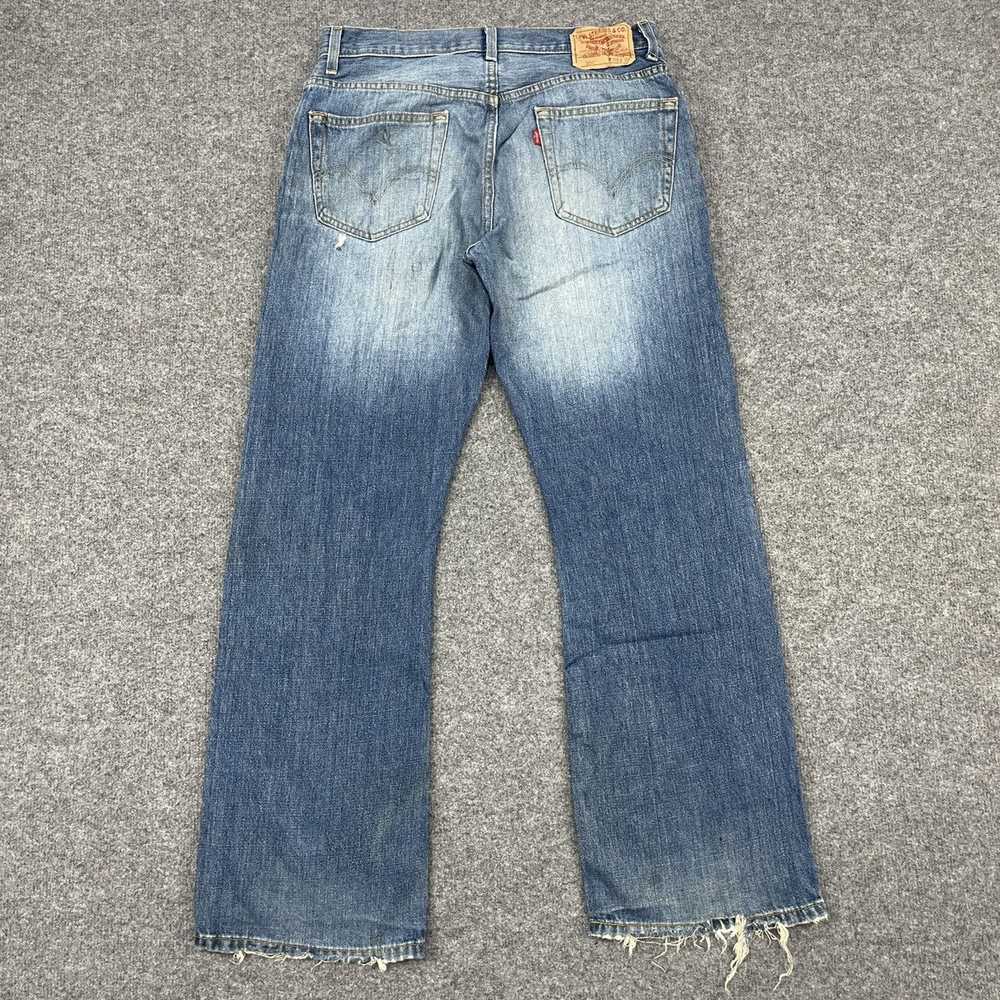 Levi's × Vintage Vintage Levi's 557 Bootcut Distr… - image 2