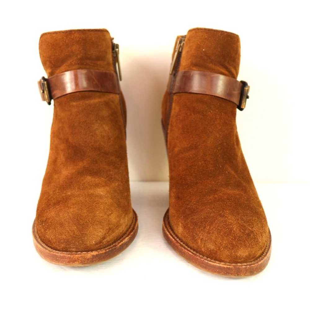 Aquatalia Leather Distressed Factory Look Booties… - image 3