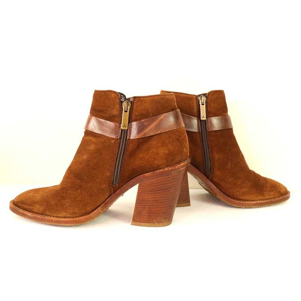 Aquatalia Leather Distressed Factory Look Booties… - image 5