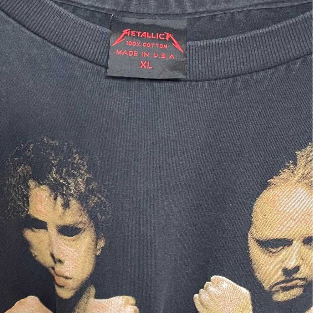 METALLICA Metallica T-shirt Shoulder width 59 Bod… - image 3