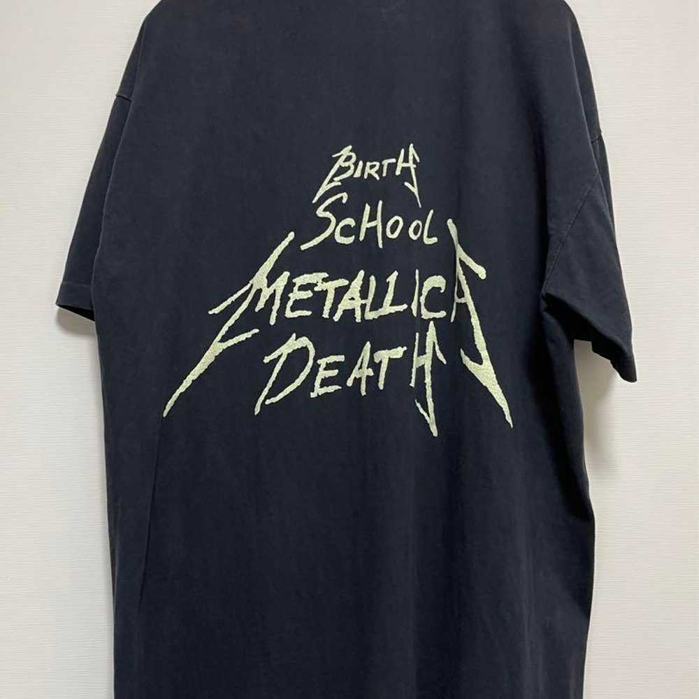 METALLICA Metallica T-shirt Shoulder width 59 Bod… - image 7