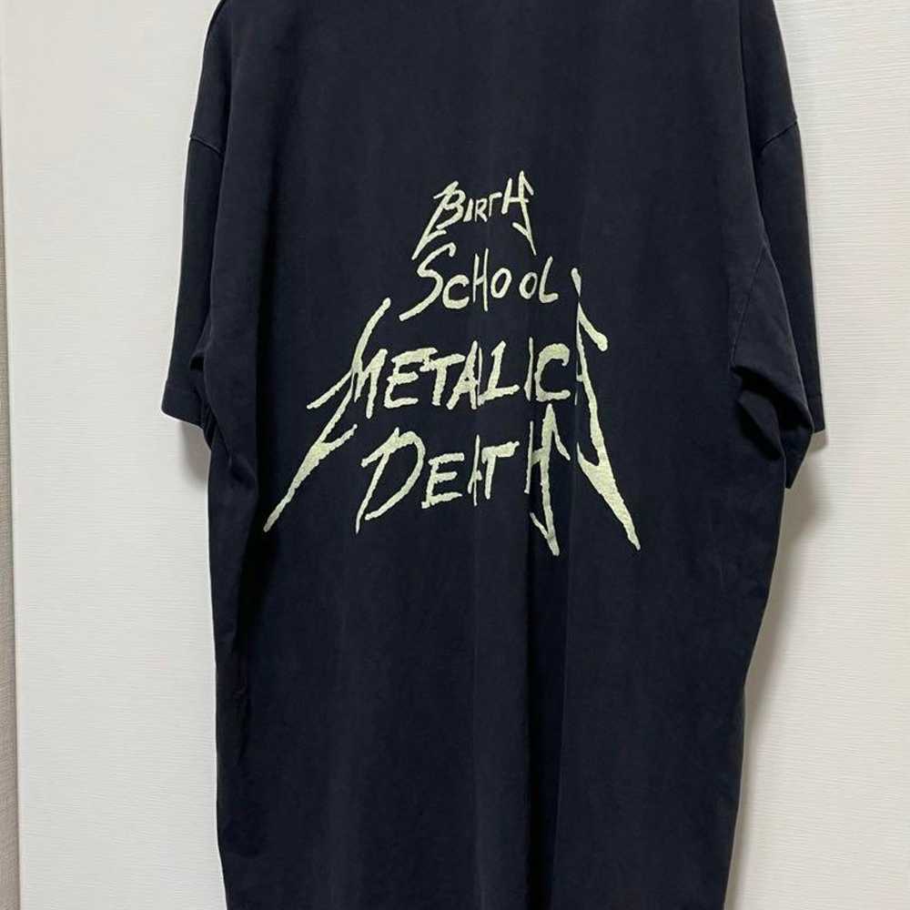 METALLICA Metallica T-shirt Shoulder width 59 Bod… - image 8